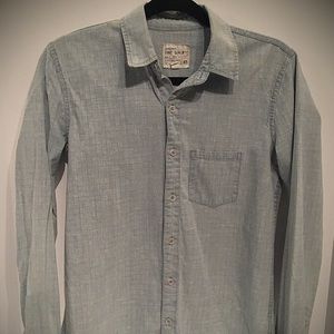 Junior’s The Shirt Long Sleeve Button Up Top